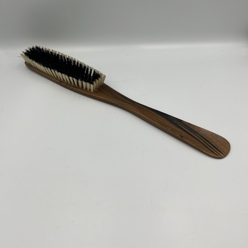 Vintage Double End Shoehorn Valet Brush Gentleman's Wardrobe Helper England Made